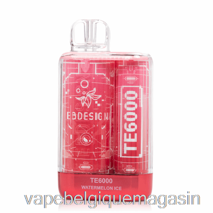 Vape Jetable Eb Te6000 Glace Pastèque Jetable